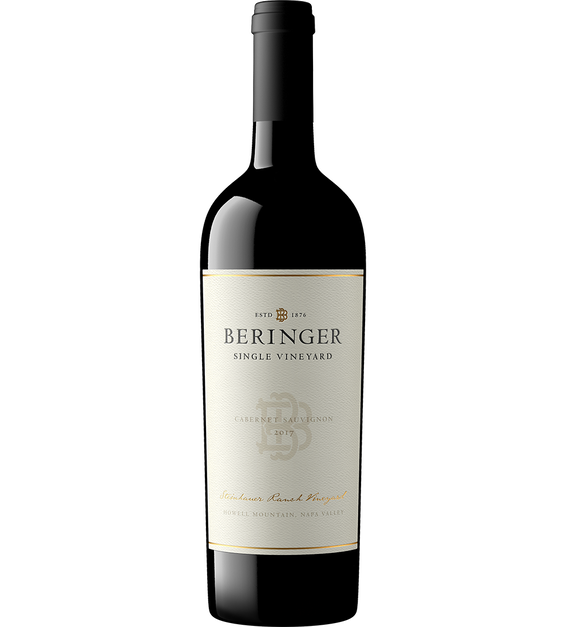 2017 Beringer Steinhauer Napa Valley Cabernet Sauvignon Bottle Shot